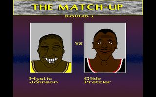 Graphic depicting a head-to-head matchup between Mystic Johnson and Glide Pretzler.